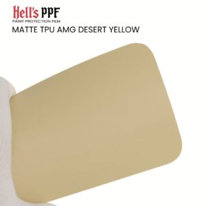 MATTE TPU AMG DESERT YELLOW Hell's PPF
