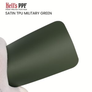 SATIN TPU MILITARY GREEN Hell's PPF